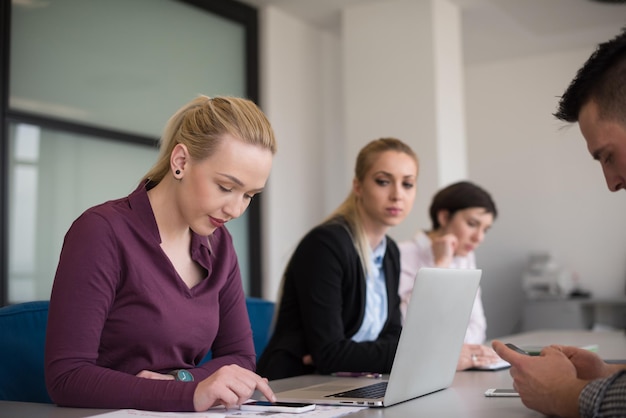 International accounting workspace with global financial documents